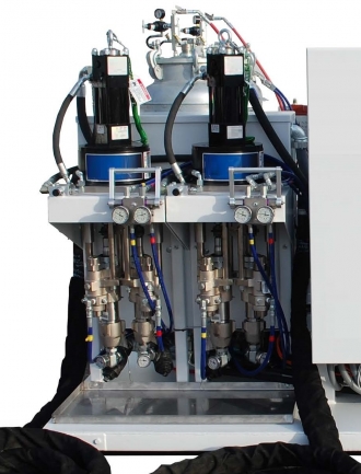 双组份双色/三色 车载道路划线系统解决方案